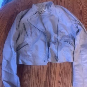 Pleather jacket from lost. Like new, lightly worn.